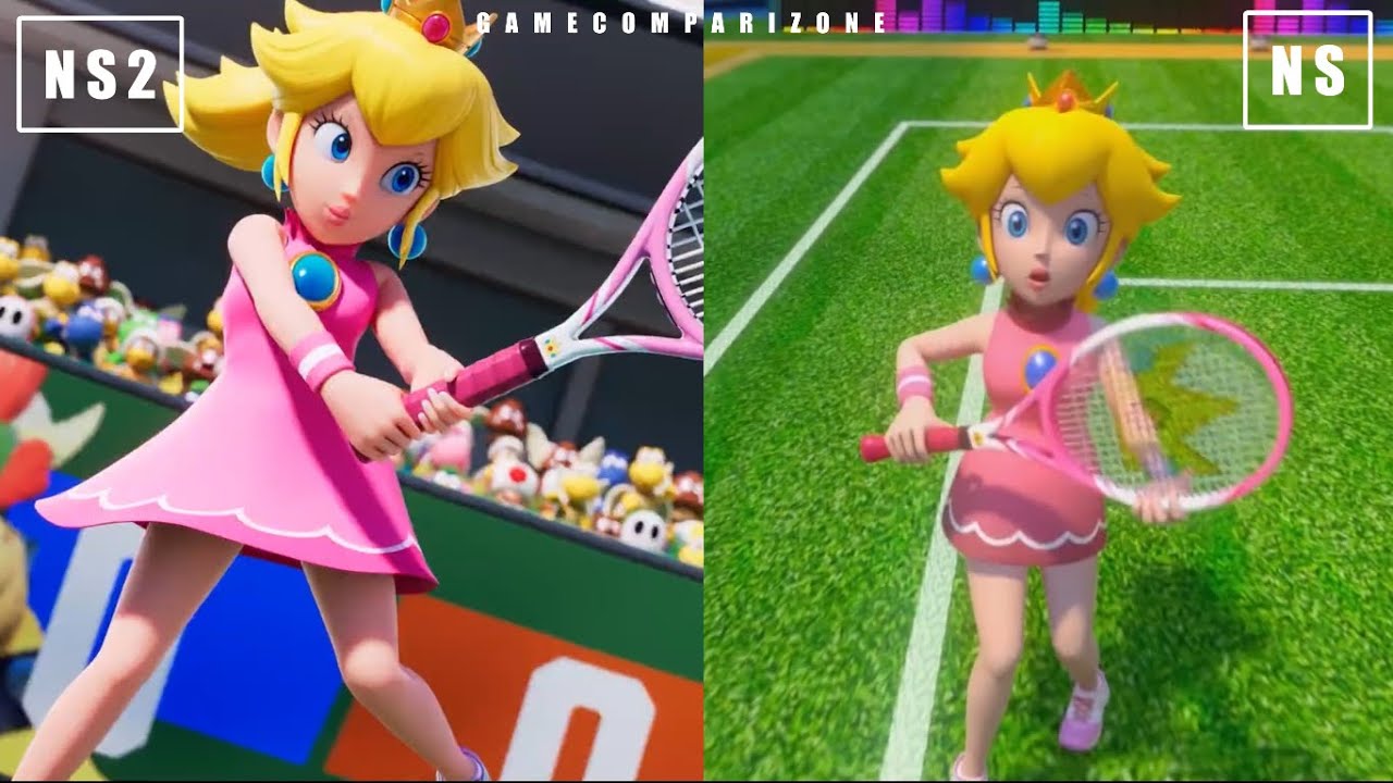 Mario Tennis Fever Switch 2 vs Mario Tennis Aces Switch - YouTube