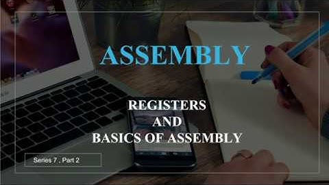 x86 Assembly -  Register and Instructions
