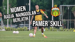 Intip Skill Radja Nainggolan Saat Berlatih Bersama Bhayangkara FC Jelang Debut di Liga Indonesia