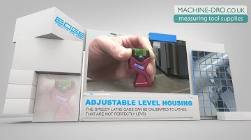Setting or adjusting tool or cutter height using Speedy Lathe Gauge