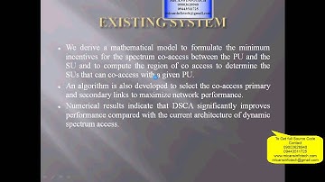 DSCA: Dynamic Spectrum Co-Access Between the Primary Users and the Secondary Users