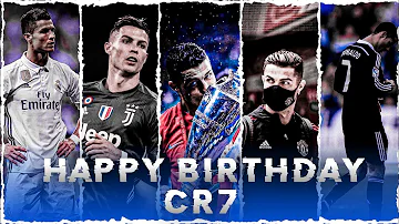 Ronaldo Happy Birthday Status Video | CR7 Birthday Status | Ronaldo Birthday Whatsapp Status Video |