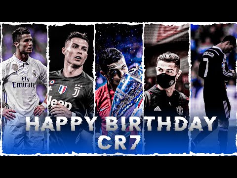 Ronaldo Happy Birthday Status Video | CR7 Birthday Status | Ronaldo Birthday Whatsapp Status Video |