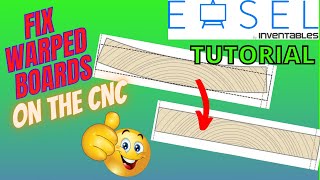 HOW TO surface a board FLAT in Easel CNC Software screenshot 5