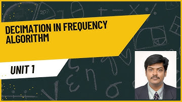 decimation in frequency radix-2 fft algorithm
