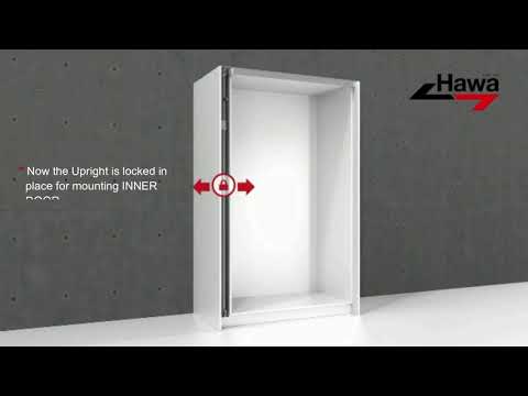 HAWA Folding Concepta 25 Installation Video - Winson