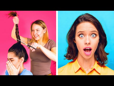 17 GENIUS IDEAS FOR GIRLS || HAIR AND MAKEUP TRANSFORMATIONS