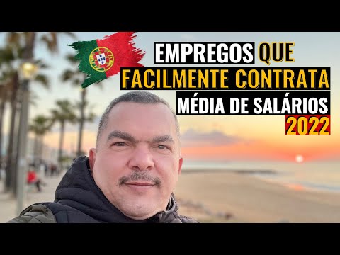 EMPREGOS QUE CONTRATA FACILMENTE EM PORTUGAL - MÉDIA SALARIAL #trabalhoemportugal #imigrantesdevalor