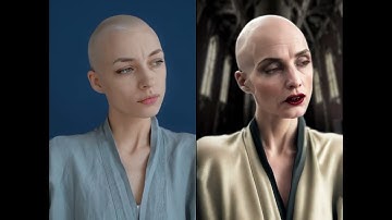 LADY VAMP. 2048px high resolution.