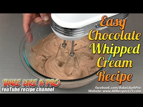 What Cream For Chocolate Cake Recipe