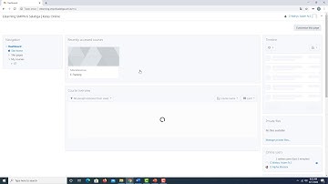 Mengenal Tampilan dan Menu LMS Moodle di E Learning SMP Negeri 6 Salatiga