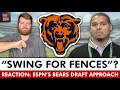REACTION: Chicago Bears Should “SWING FOR FENCES” In NFL Draft Per ESPN