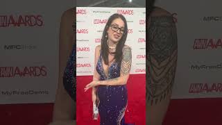 Adult star Maddy May on the 2024 AVN Awards Red Carpet