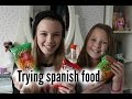 Sisters try spanish food