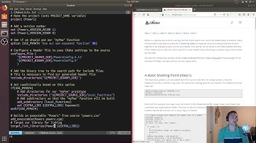 Viewer Suggestions: Intro to CMake