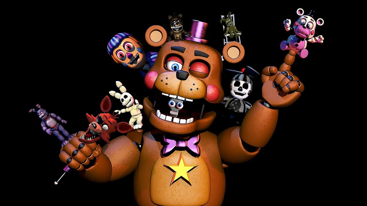 Markiplier Five Nights at Freddy's: Ultimate Custom Night - Part