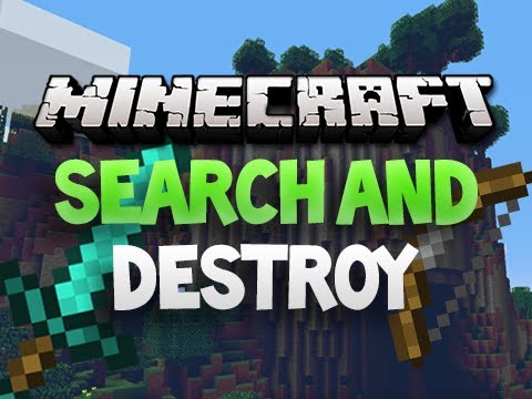 Minecraft Search and Destroy (Server Minigame) - YouTube