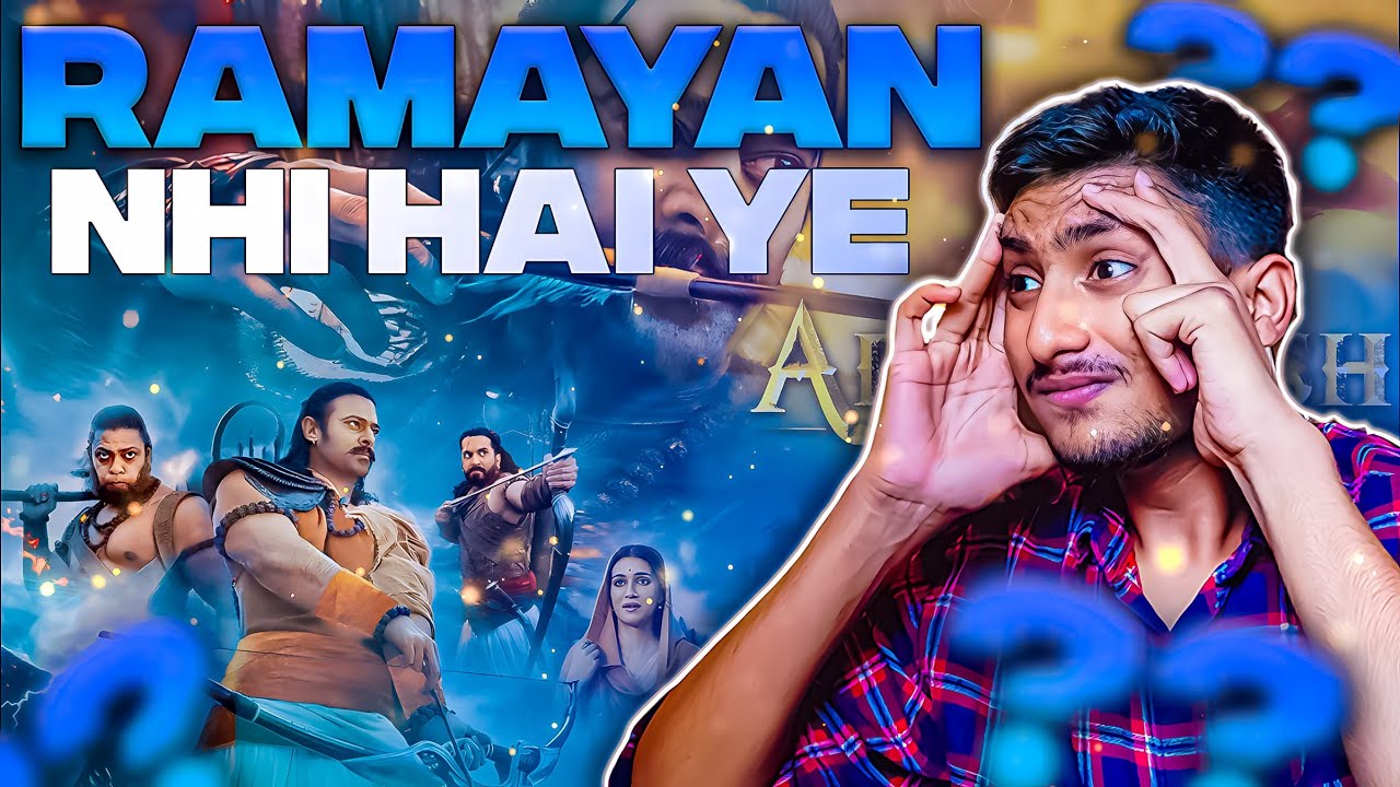Ramayan mai se Ramayan Missing hai🙂☠️: Adipurush Movie review & Analysis! Abhijeet's Perspective