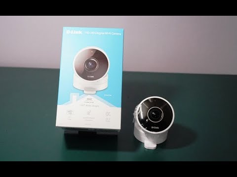 Unboxing and Quick Setup of dlink dcs-8100lh (Dlink Latest ip camera)