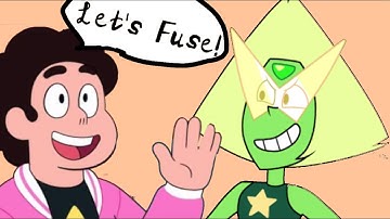 Peridot and Steven Fuse! Steven Universe Fan Animation    Fusion name: Citrine