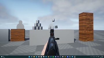 Weapon customization and new firing system UE4 DEV LOG