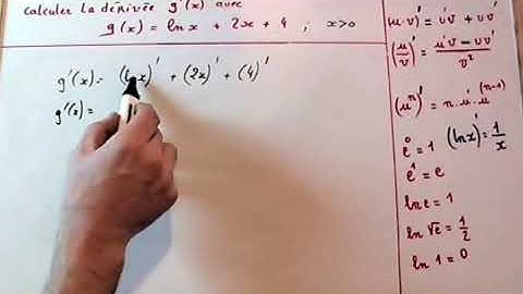 Dérivation d