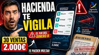 🚨 ¡AVISO HACIENDA! Si usas Vinted, Wallapop o Bizum mira esto.