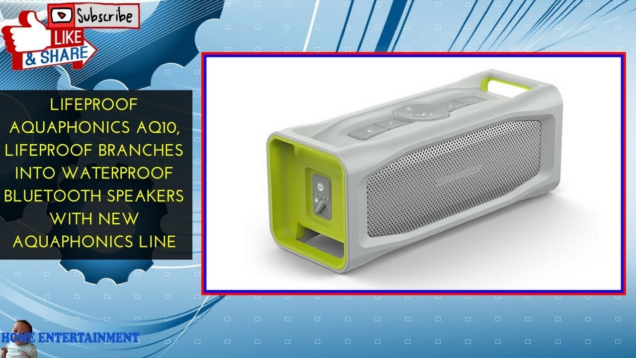 lifeproof waterproof speaker