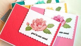 Faux Colored Embossing