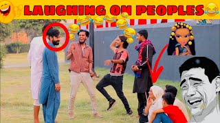 laughing on peoples || funny prank || zaini rajpoot pranks || || pakistan ||