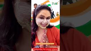 #shorts Tricolor DIY face pack for glowing skin | Independence Day Special #youtubeshorts #skincare
