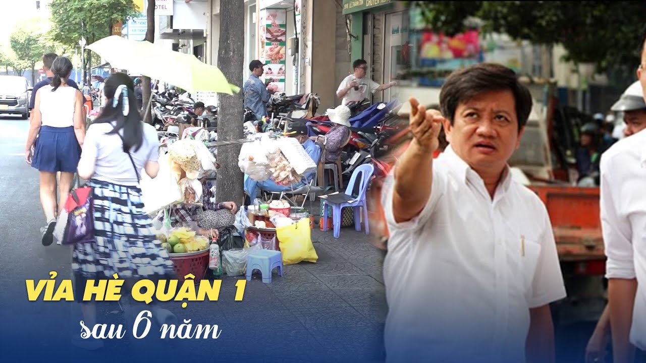 6 năm sau chiến dịch của ông Đoàn Ngọc Hải: vỉa hè quận 1 giờ ra sao?