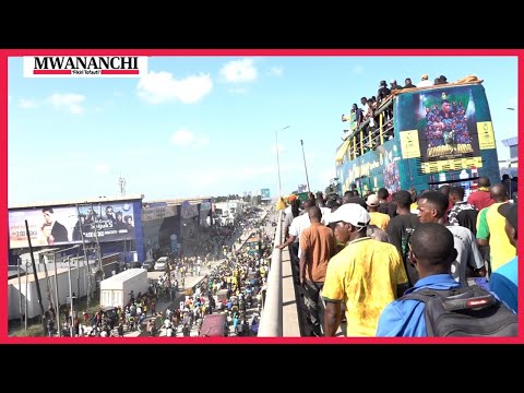 TAZAMA UMAFIA WA GARI LA YANGA WAKIPITISHA PAREDI DARAJA LA MFUGALE