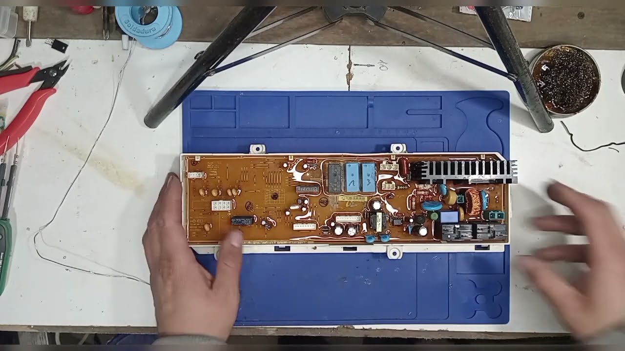 3E SAMSUNG ECO BUBBLE NO PRENDE MOTOR parte 1