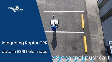 Integration of Raptor GPR data in ESRI field maps