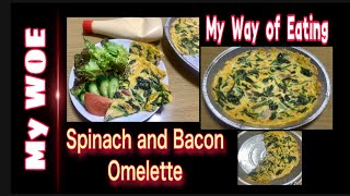 My Way of Eating/ Easy  Omelette Recipe/ Low Carb | MyWOEniAteVhie