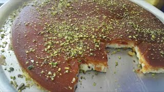 شيف فراس | طريقة تحضير الكنافة لطرابلسية kunafa