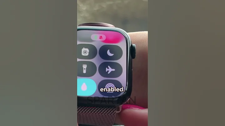 How to unlock Water Lock on an Apple Watch?