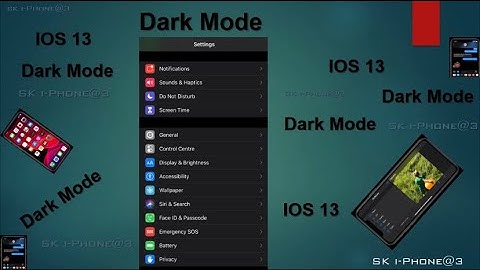 Dark Mode | IOS 13 | iPhone Tips and Tricks - 1 |