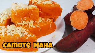 Kamote Maha Recipe / Orange Sweet Potato Pudding