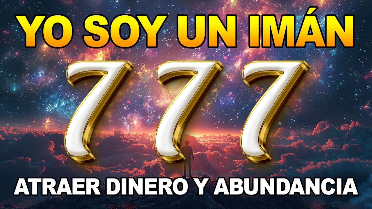 💥YO SOY UN IMÁN 💥 para atraer DINERO y ABUNDANCIA - Decretos de ...