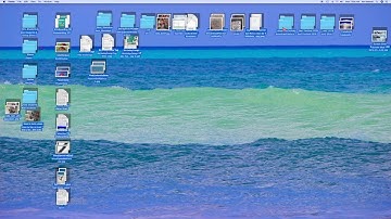 How to move thumbnails or file icons on your Mac desktop