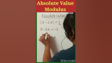 Absolute value ! How To Find Absolute Value !Modulus!