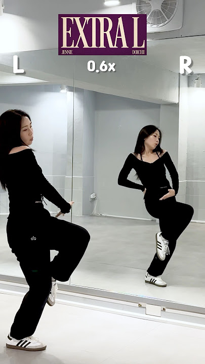 [0.6X Speed] JENNIE & Doechii - ExtraL 👠 #ExtraLChallenge #ExtraL #JENNIE