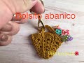 BOLSO MINIATURA, fácil y rapido de tejer. Llavero