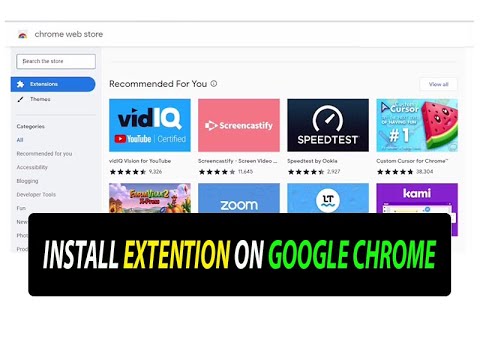  How to Install Extension on Google Chrome