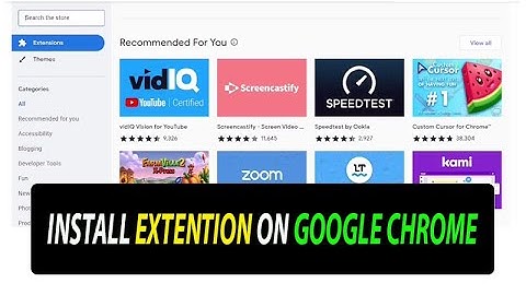 ✅ How to Install Extension on Google Chrome