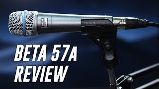 Shure Beta 57a Dynamic Mic Review / Test