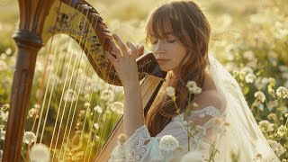 Most Relaxing Music 💕 50 Heavenly Healing Harp Instrumentals