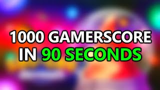 1000 Gamerscore in 90 SECONDS - Gav-Gav Odyssey Achievement Guide - Easiest Games of 2022